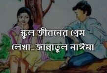 স্কুল জীবনের প্রেম,পর্ব_৬ (শেষ পার্ট)