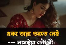 একা_তারা_গুনতে_নেই — লামইয়া চৌধুরী  শেষ পর্ব : বাকি অংশ।